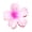 Pink, variant on Elegant Beach Themed Barrette With Blossom Pattern Comfortable Daily Use