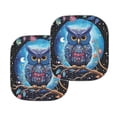 thumbnail image 2 of Binienty Cute Owl Sun Shade for Car Windshield Auto Vehicle Shield Reflector Blocking Screen Cover Easy to Install Folding Car Sun Shade for Front Window 28.5 x 25.5 inches, 2 of 5