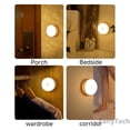 thumbnail image 4 of Luz LED con Sensor de movimiento, lámpara recargable por USB para cocina, dormitorio, escaleras, armario, pasillo, armario, luz nocturna, 4 of 4
