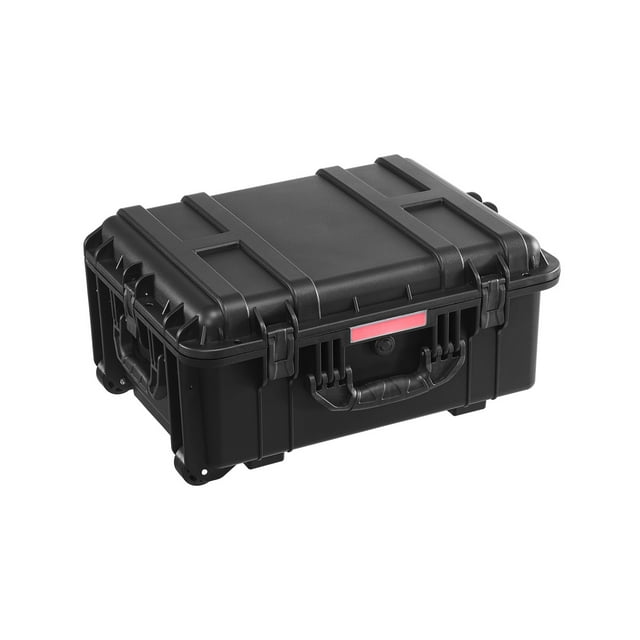 KFFKFF Étui Rigide Étanche, Étui de Protection Robuste avec Mousse Pré-Découpée, Roues et Poignées Rétractables pour Voyage, Chasse, Militaire, Tactique