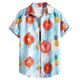 thumbnail image 1 of Camisas Para Hombre Manga Larga De AlgodóN Camisas de un solo pecho de primavera y verano para hombre, camisa informal de manga corta con solapa para playa y vacaciones al libre (Light Blue, M), 1 of 7