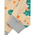 thumbnail image 5 of ATAIKU Little Boys Long Sleeve Dinosaur Pajamas Kids 2-Piece PJs Set Cotton Sleepwear Size 2-9 Year, 5 of 10