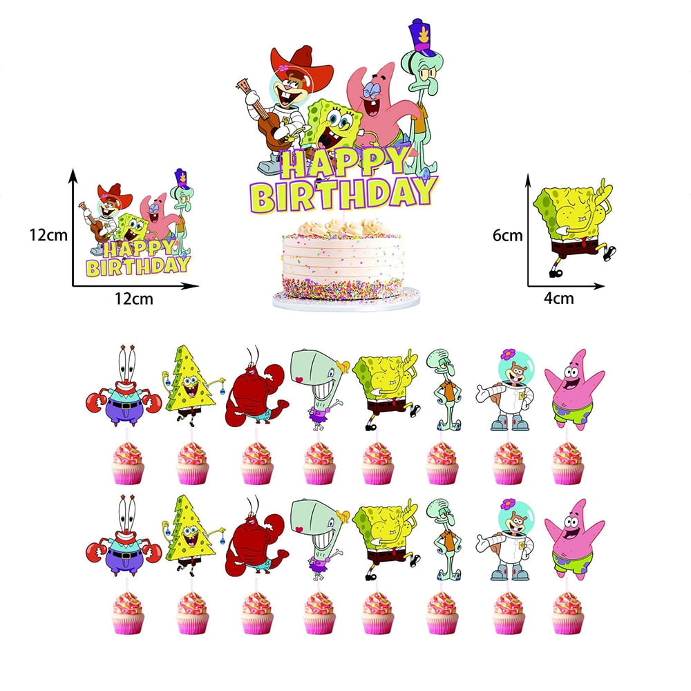 New Birthday Party Cute Latex Ballons Set | Kids Cartoon Theme Birthday Party Supplies | 37Pcs/set