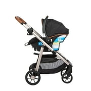 Monbebe Infant & Toddler 6-in-1 Modular Travel System, Black & Gold