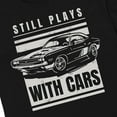 thumbnail image 3 of Instant Message - Still Plays With Cars - Men's Short Sleeve Graphic T-Shirt, 3 of 6