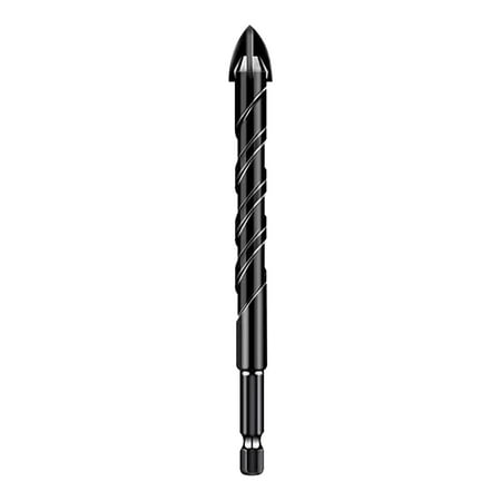 

SRstrat Masonry Drill Cross Four Blade Drill Bit Ceramic Tile Hexagonal Handle Brick Wall Cement Ceramic Perforated Drill Concrete Drill Bit for Glass Brick Cement Concrete Plastic Wood Tile