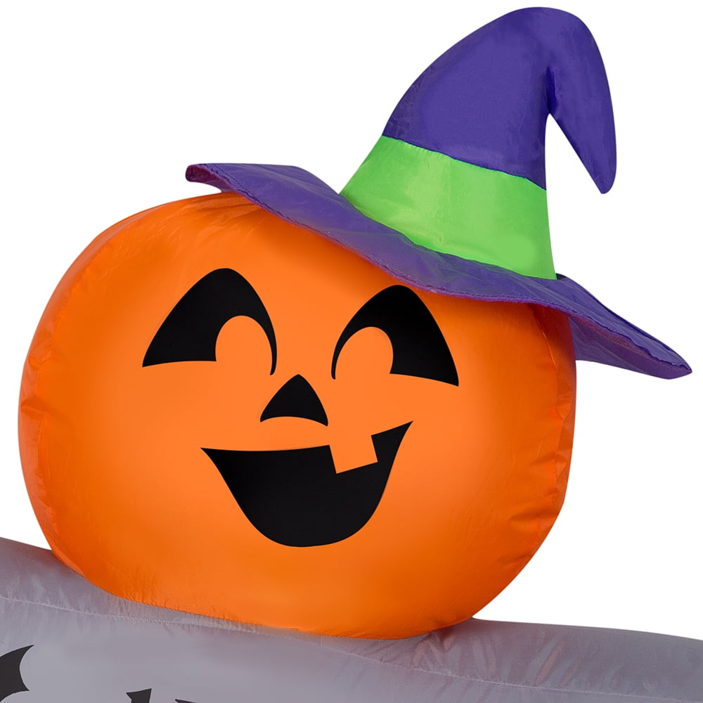 Airblown Inflatables Happy Halloween Sign w/ JOL