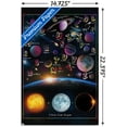 thumbnail image 3 of Ali Chris - The Solar System: Total Eclipse Letters Wall Poster, 14.725" x 22.375", 3 of 4