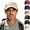 Beige, variant on Men Baseball Cap Vintage Letter R Embroidered Soft Crown Solid Curved Brim Casual Sun Hat