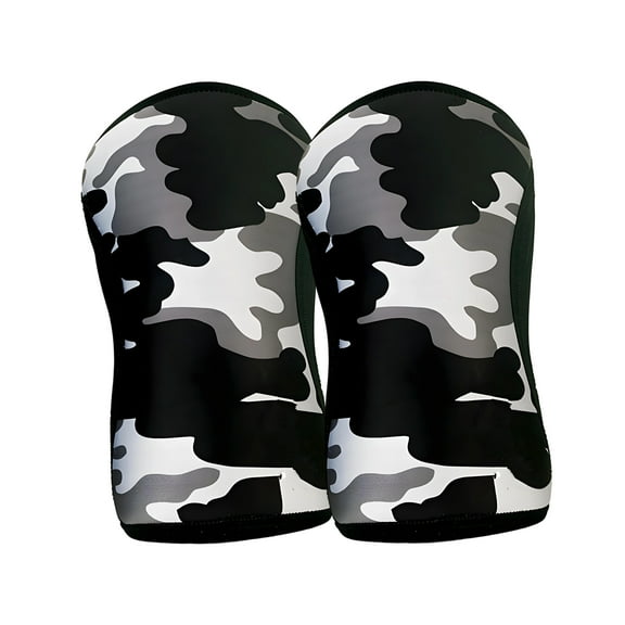 BESTSKY Knee Pads for Men,Rubber Material Knee Pads,Thickened Design Knee Sleeve,Gray,L