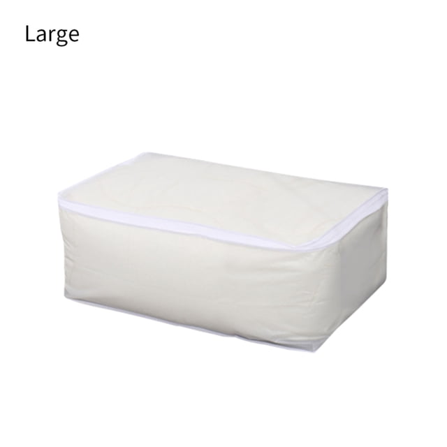 Bewildely Bolsa de almacenamiento, edredón, almohada, bolsa de almacenamiento de ropa, hogar, impermeable, a prueba de polvo, ropa de cama, bolsa Almacenamiento y organización del hogar L Bewildely HA004630-03