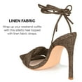 thumbnail image 6 of Journee Collection Womens Edelie Tru Comfort Foam Open Toe High Stiletto Pumps, 6 of 6