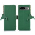 thumbnail image 1 of Nalacover Cute Wallet Case for Google Pixel 7, Card Slots Cash Holder Premium Faux PU Leather Flip Folio Cover with Magnetic Clasp RFID Blocking Kickstand Anti-Scratches Protective Case,Green, 1 of 8