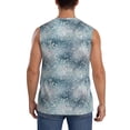 thumbnail image 4 of Uemuo enchanted winter snowflake holly Pattern Men's Sleeveless T-Shirt,Muscle Athletic Tank Top, Moisture-wicking Quick-dry Breathable Classic Tee Top for Gym Run Outdoor Sports-3X-Large, 4 of 8