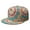 Paisley Flor, variant on Botanical Garden Flat Brim Hat - Adjustable Hip Hop Baseball Cap