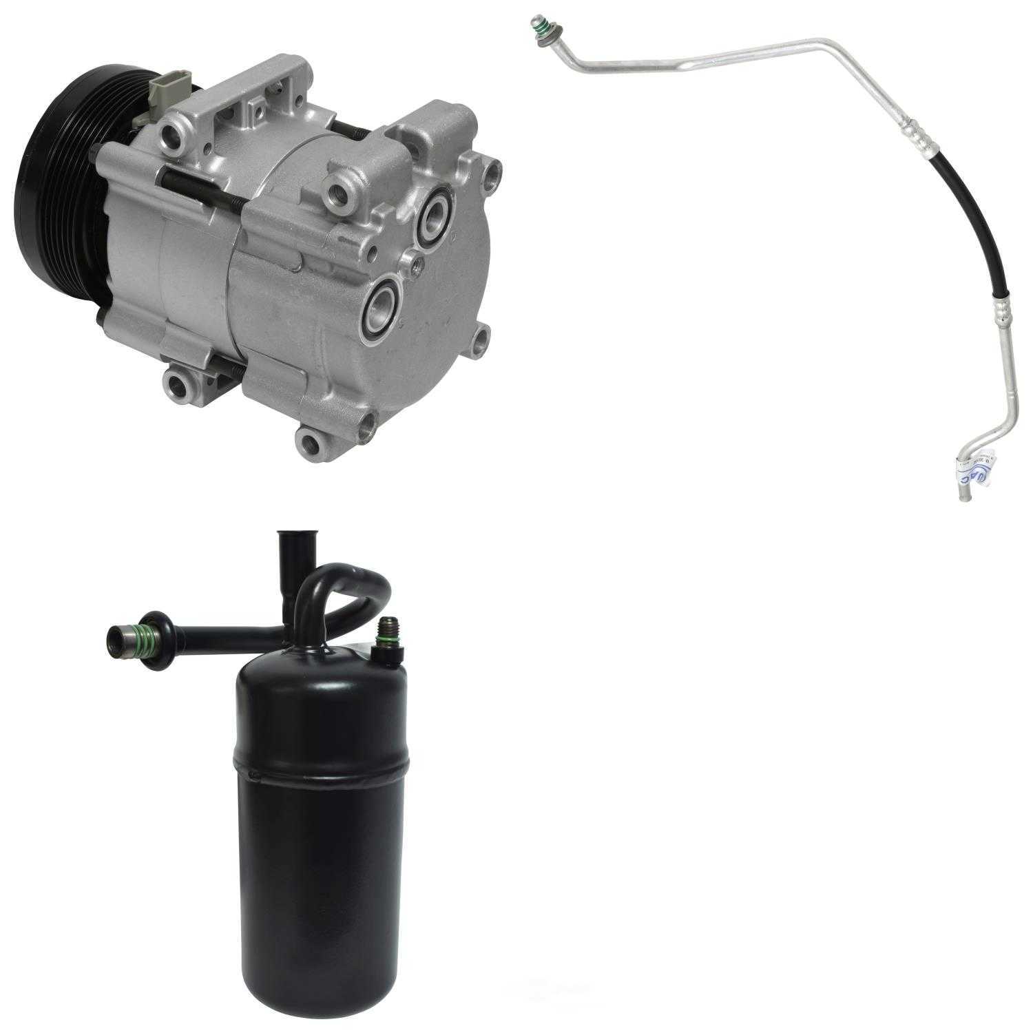 UAC CK 1656 Short Compressor Replacement Kit