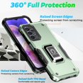 thumbnail image 2 of Case compatible Google Pixel6 Shockproof Magnetic With Ring Holder Cheap and fine, 2 of 5