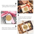 thumbnail image 4 of Miangastore 500Pcs Party Favor Kraft Labels Stickers Blank Gift Sealing Decor Stickers, 4 of 8