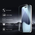 thumbnail image 2 of 3 Pack for iPhone 17 Air Screen Protector, 9H Ultra-clear Tempered Glass, Easy Installation, Bubble Free, 2 of 7