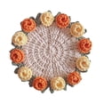thumbnail image 1 of Manta De Flores De Ganchillo Ramo De Flores De Rosas Vintage Hecho A Mano Diy Ramo De Rosas Suaves Tejido Decorativo Para Cumpleaños (Producto Terminado), 1 of 7