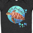 thumbnail image 4 of Inktastic Fort Lauderdale, Florida Swimming Sea Turtle with Bubbles Boys or Girls Baby Bodysuit, 4 of 5