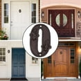 thumbnail image 2 of OATIPHO Black Cast Iron Door Number for Home Use with Retro Hammered Texture, 2 of 5