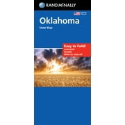 Rand McNally Easy to Fold: Oklahoma State Laminated Map (Paperback)