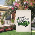 thumbnail image 3 of St Patricks Day Garden Flag Decorations Outdoor Banner,12x18 inch Double Sided, small garden flags for outside,Spring Welcome Garden Flag,Holiday Yard Sign Seasonal Flag（2 Pack ）, 3 of 6