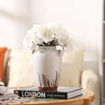 thumbnail image 4 of Ceramic Flower Vase, Tall Vase for Centerpieces, Large Decorative Terracotta Vases, Farmhouse Rustic Vases for Home Decor, Living Room, Table, Neutral, 4 of 8