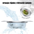 thumbnail image 4 of Filtros De Fregadero EUARD Acero Inoxidable 4 Piezas Cocina, 4 of 7