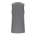 thumbnail image 2 of Juslio Womens Tank Crew Neck Solid Color Tank Top,Casual Breathable Sporty Tank Tops, 2 of 9