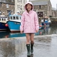 thumbnail image 4 of Rokka&Rolla Girls' Waterproof Rain Coats Rubberized Jackets, Sizes 4-12, 4 of 11