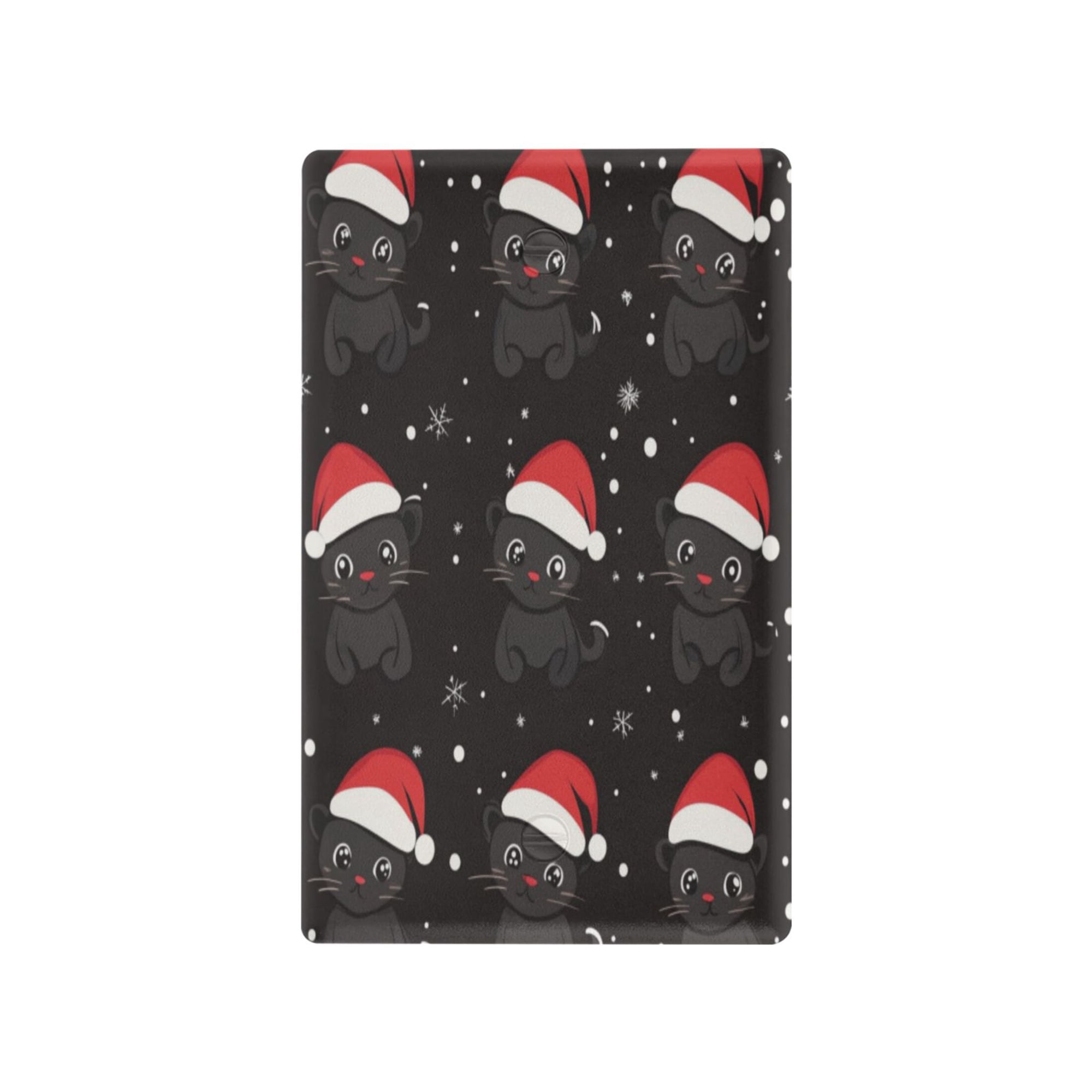 Switch Panel Switch Decoration 2.76x4.53x0.28 Inches Unused Outlet Cover Switch Plate Wall Plates Living Room Kitchen Bedroom Study Switches Little Black Christmas Cat