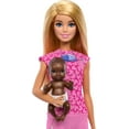 thumbnail image 3 of Poupée Barbie Pédiatre avec poupée mode blonde, 1poupée bébé, meubles et accessoires, 3 of 6
