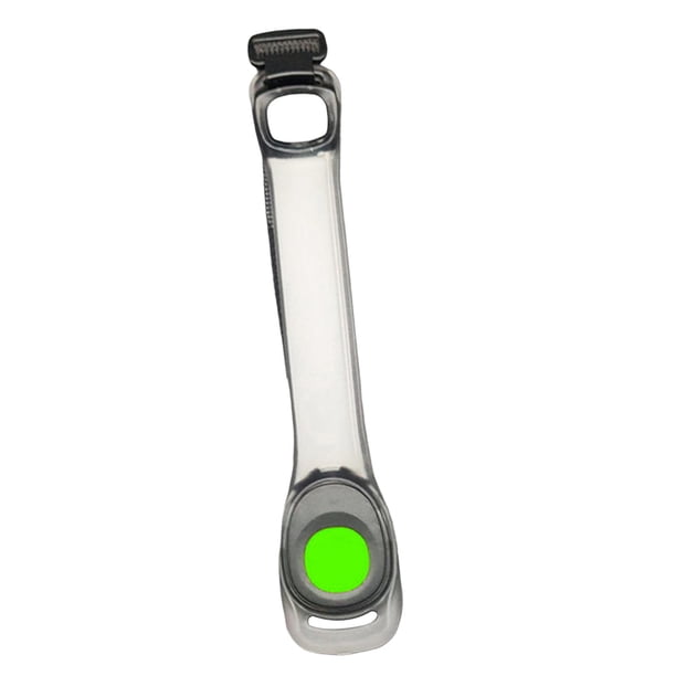 Brazalete de luz de seguridad LED Sunnimix Cinturón portátil reflectante Verde