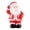 A1#Red,1.29X0.78", variant on Mini Christmas Figurines, Santa Resin Figurine, Small Santa Claus Ornament, Tiny Santa Statue, Seasonal Santa Sculpture, Indoor Home Tabletop Display Decor, Christmas Decorations for Winter Hloliday