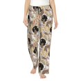 thumbnail image 1 of Balery Groovy Disco Pantalones de pijama para mujer, pijamas ultraligeros, pantalones de estar por casa-Large, 1 of 6