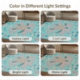 thumbnail image 7 of ODIKA Nautical Reef Coral Center Map Ocean Compass Border Vintage Turtle Flowing for Playroom, Bedroom, Reading Nook, Pet Friendly & Kids Safe Play, 7 of 7