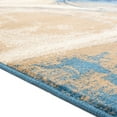 thumbnail image 5 of Luxe Weavers Howell Collection Blue 4x5 Abstract Area Rug, 5 of 6