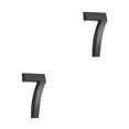 thumbnail image 4 of jesticaly House Numbers ple Numerical Marks Accessories Exquisite Number Signs Parts Number Sign DIY Accessory for Apartment Hotel Number 7 2Set, 4 of 6