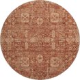 thumbnail image 2 of Addison Rugs Mayfield Washable Transitional Panel Paprika Round Rug, 8' x 8', 2 of 5