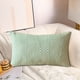thumbnail image 1 of Checkered Texture Long Pillowcase Solid Color Home Living Room Bedroom Study Atmospheres Decorative Pillow Cushion, 1 of 6