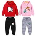 thumbnail image 2 of PAW Patrol-ropa informal para niños, conjunto de sudaderas con capucha de 2 piezas, ropa fresca para niñas, ropa de Hello Kitty, chándal para niñas, ropa para niños, 2 of 5