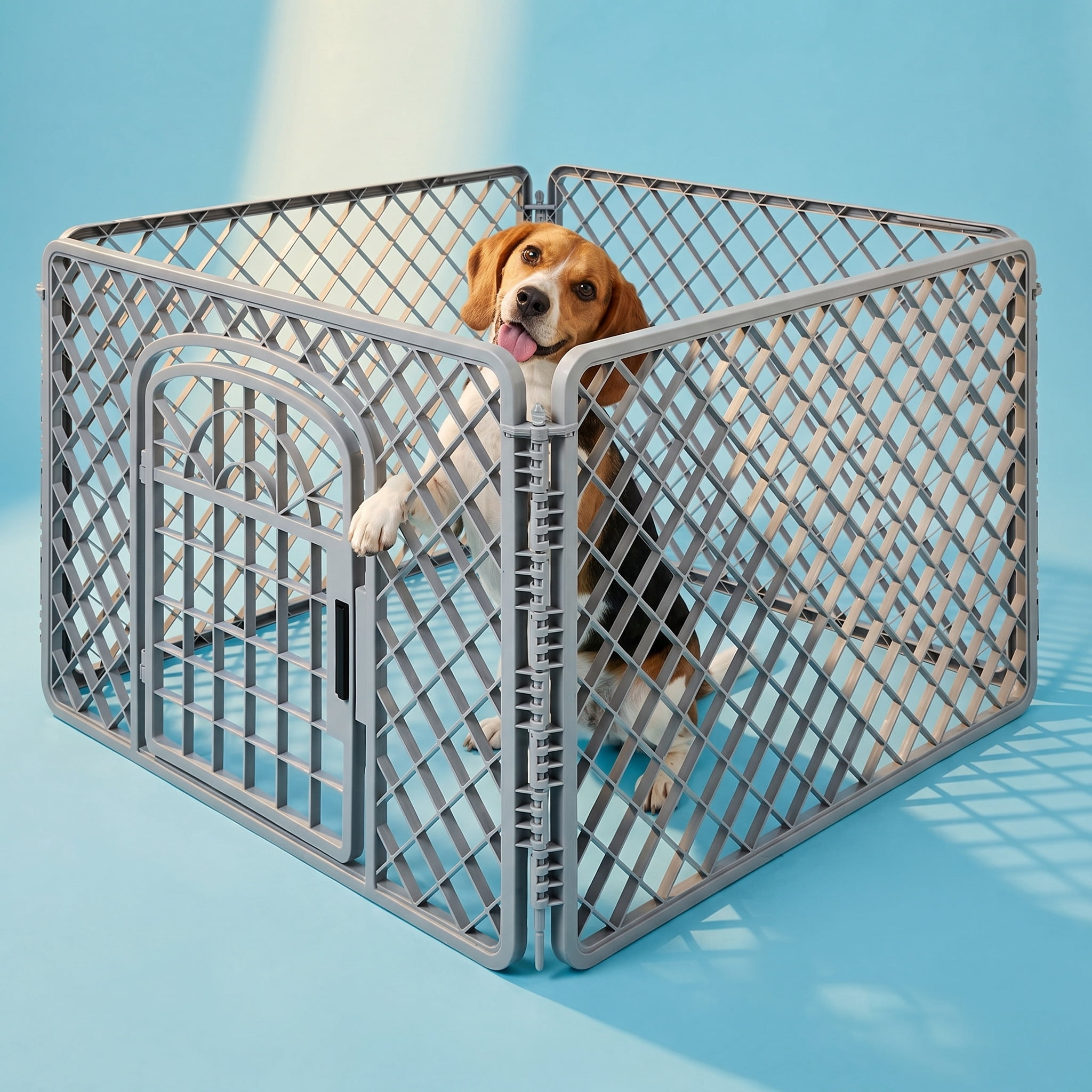 200㎝　personal color 千阳 PET Free Shipping! Vibrant Life Pet Playpen 24”H 4-Panel Indoor