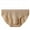 Beige, variant on Mens Underwear Men's Solid Color Ice Silk Seamless One Piece Briefs