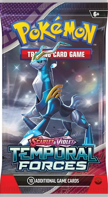 Pokemon Cards Scarlet & Violet Temporal Forces - ELITE TRAINER BOX [Iron Leaves][Green]