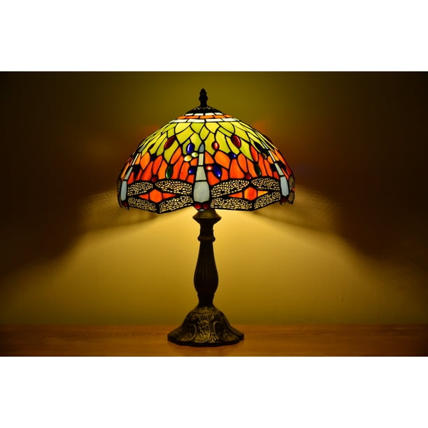 Orinova Style Table Lamp Rose, How To Color Glass Lamp Shades
