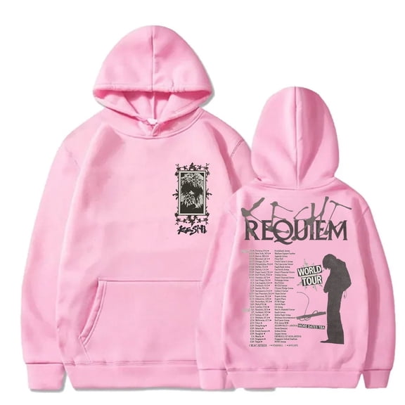 Keshi Requiem World Tour Logo Merch Hoodie New Printed Sweatshirt Men's And Women's Hip-Hop Clothing