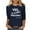 Navy, variant on Womens Winter "YES I'M ALWAYS FREEZING" Graphic Short Sleeve T-Shirt - Loose Fit Casual Daily Wear,Purple,XXXL