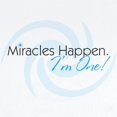 thumbnail image 2 of CafePress - MIRACLES HAPPEN Infant Bodysuit - Baby Light Bodysuit, Size Newborn - 24 Months, 2 of 4